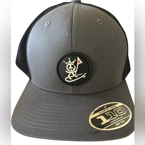 NWT SCOTTY CAMERON GALLERY PEACE SURFER Trucker Hat Charcoal Black  Adjustable - Picture 1 of 3